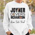 Run Tell That Track And Field Running Sweatshirt Gifts for Him