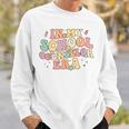In My School Counselor Era Retro Back To School Counseling Sweatshirt Gifts for Him
