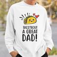 Taco Bout A Great Dad Mens Funny Dad Joke Fathers Day Sweatshirt Gifts for Him