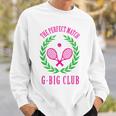 Tennis Match Club Little G Big Sorority Reveal Sweatshirt Gifts for Him