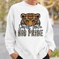 Tigers School Sports Fan Team Spirit Football Leopard Sweatshirt Gifts for Him