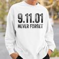 Vintage Never Forget Patriotic 911 American Retro Gift Sweatshirt Gifts for Him
