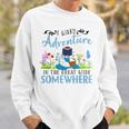 I Want Adventure In The Great Wide Somewhere Bookworm Books Sweatshirt Gifts for Him