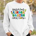 Watch Out Kindergarten Here I Come Back To School Kid Sweatshirt Gifts for Him