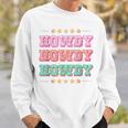 Western Howdy Yeehaw Rodeo Space Cowgirl Horselover Vintage Sweatshirt Gifts for Him