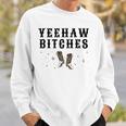 Wild West Western Wear Rodeo Yeehaw Cowgirl Country Music Sweatshirt Gifts for Him