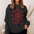 1000 Pound Weightlifting Club Strong Powerlifter Sweatshirt Gifts for Her