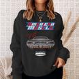 1972 ChallengerHot RodMuscle CarMagnumRT Se440Rally Sweatshirt Gifts for Her