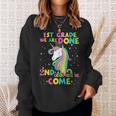 1St Grade Graduation Magical Unicorn 2Nd Grade Here We Come Sweatshirt Gifts for Her