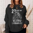 22 Every Day Veteran Lives Matter Support Veterans Day Sweatshirt Gifts for Her