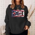 220 Area Code Flag Of Ohio State Vintage Sweatshirt Gifts for Her