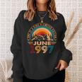 26 Year Old Decoration Awesome Since June 1997 26Th Birthday Sweatshirt Gifts for Her