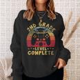 2Nd Grade Level Complete Class Of 2023 Graduation Funny Sweatshirt Gifts for Her