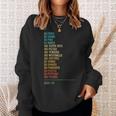 55 Burgers 55 Fries Retro Vintage Gift Burgers Funny Gifts Sweatshirt Gifts for Her
