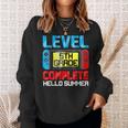 5Th Grade Level Complete Gamer Class Of 2023 Graduation Gift Sweatshirt Gifts for Her