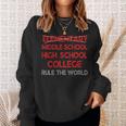 6Th Grade Graduation Funny Elementary School Graduation Sweatshirt Gifts for Her
