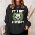 9 Years Old Kids Soccer Player 9Th Birthday Boy Sweatshirt Gifts for Her