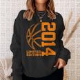 9Th Birthday Basketball Limited Edition 2014 Basketball Funny Gifts Sweatshirt Gifts for Her