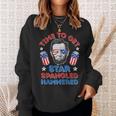 Abe Lincoln 4Th Of July Time To Get Star Spangled Hammered Sweatshirt Gifts for Her