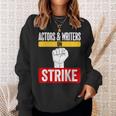 Actors And Writers On Strike I Stand With Writers Guild Wga Sweatshirt Gifts for Her