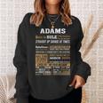 Adams Name Gift Adams Born To Rule Sweatshirt Gifts for Her