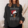 African American Woman Ugly Christmas Sweater Pajama Sweatshirt Gifts for Her