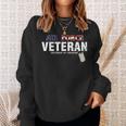 Air Force Veteran Defender Of Freedom Cool Gift Sweatshirt Gifts for Her