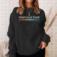 Alamosa East Co Colorado Retro Sweatshirt Gifts for Her