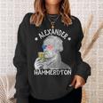 Alexander Hammerdton Funny 4Th Of July Drinking Hamilton Sweatshirt Gifts for Her