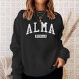 Alma Michigan Mi College University Sports Style Sweatshirt Gifts for Her