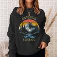 Antonito Colorado Usa Retro Mountain Vintage Style Sweatshirt Gifts for Her