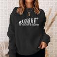 Archery Evolution Bow Arrow Quote Archer Sweatshirt Gifts for Her