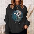 Astronomy Telescope Night Sky Observation Galaxy Sweatshirt Gifts for Her