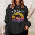 Australia Gday Mate Funny Kangaroo Australian Symbol Sweatshirt Gifts for Her
