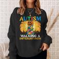 Autism Halloween Puzzle Trick Or Treat Autism Awareness Sweatshirt Gifts for Her