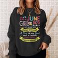 Awesome Since 1973 48Th Birthday Im A June Girl 1973 Sweatshirt Gifts for Her