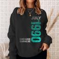 Awesome Since July 1990 33Th Birthday Born 1990 Sweatshirt Gifts for Her