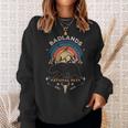 Badlands National Park South Dakota Camping Hiking Vintage Sweatshirt Gifts for Her