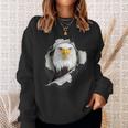 Bald Eagle Lover American Bald Eagle Raptor Bald Eagle Sweatshirt Gifts for Her