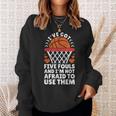 Basketball Player Boy Girl Basketball Lover Funny Basketball Basketball Funny Gifts Sweatshirt Gifts for Her