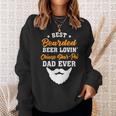 Beer Best Bearded Beer Lovin Scottish Terrier Dad Funny Sweatshirt Gifts for Her