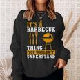 Beer Funny Bbq Barbecue Grill Grilling Joke Smoking Meat Beer Dad Sweatshirt Gifts for Her