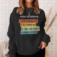 Before You Bother Me Gift For Programming Students - Before You Bother Me Gift For Programming Students Sweatshirt Gifts for Her