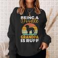 Being A Doodle Grandpa Is Ruff Golden Doodle Grandpa Sweatshirt Gifts for Her