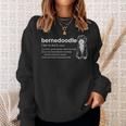 Bernedoodle Dog Definition Bernedoodle Sweatshirt Gifts for Her