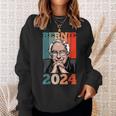 Bernie Sanders For President 2024 Feel The Bern Progressive Sweatshirt Gifts for Her