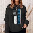 Best Dad Ever With Us Flag American Fathers Day Sweatshirt Gifts for Her