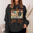 Best Friends For Life Landseer Dog Lover Sweatshirt Gifts for Her