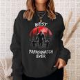 Best Papa Squatch Ever Funny Sasquatch Bigfoot Papasquatch Gift For Mens Sweatshirt Gifts for Her