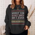 Best Worst $20 Secret Santa Ever Idea Sweatshirt Gifts for Her